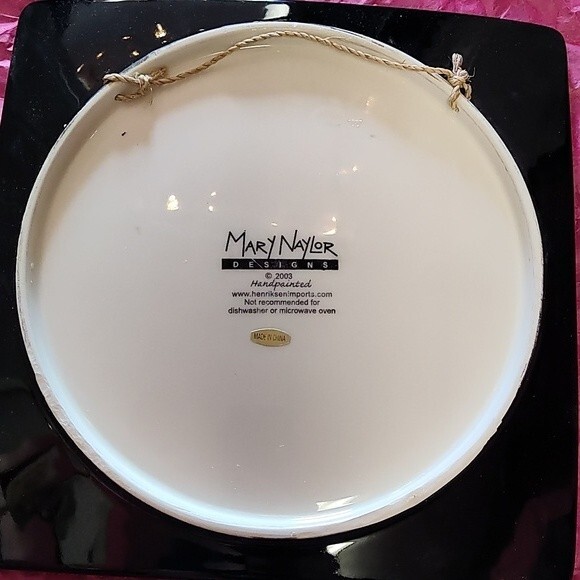 Vintage Mary Naylor Designs Decorative Plate - Picture 7 of 7